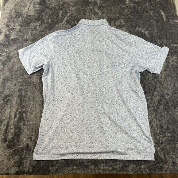 Peter Millar Summer Comfort Car Racing AOP Print Golf Polo Men's XL Performance - Picture 7 of 10